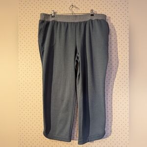 Zuda Blue Gray XL Wide Leg Athletic Pants Sports wear
